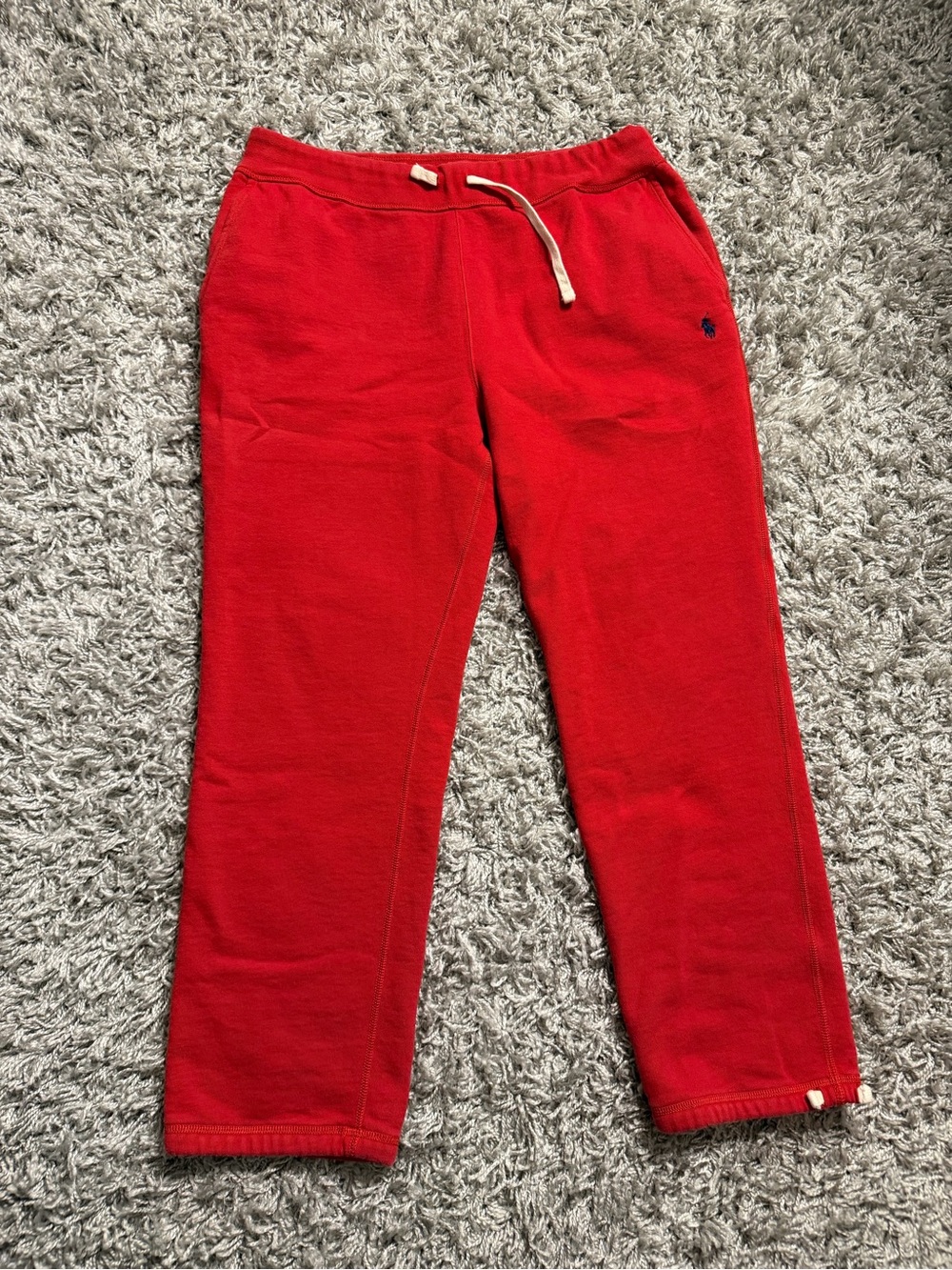 Polo Ralph Lauren Red Sweatpants - Picture 2 of 4